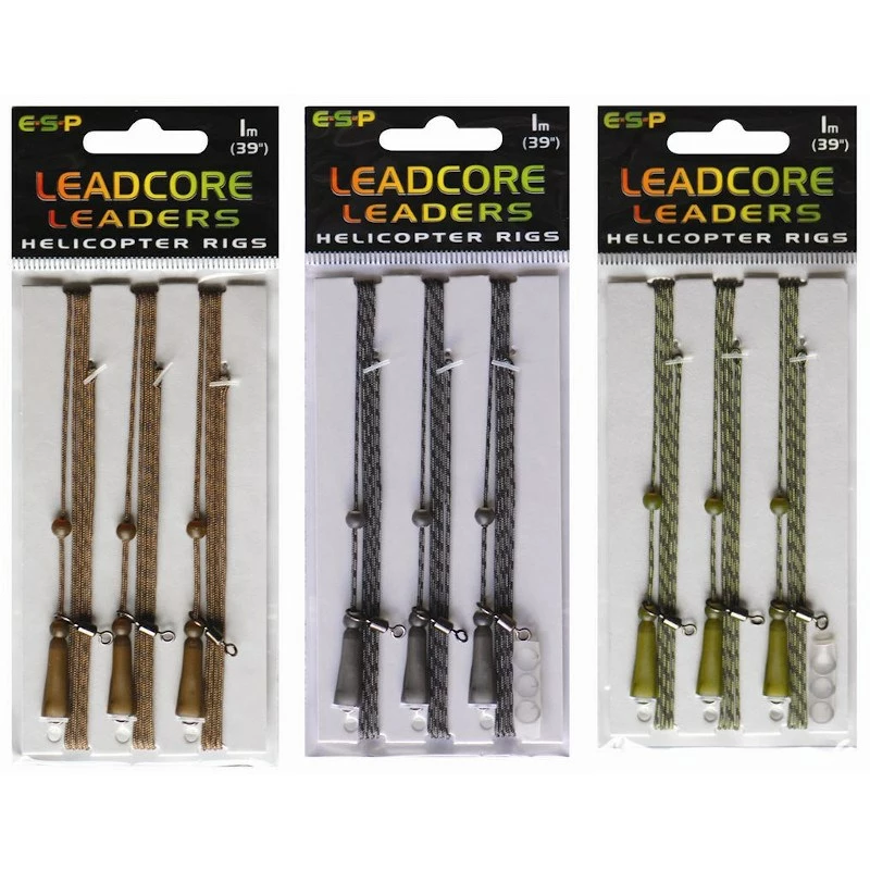 ESP Leadcore Leader Helicopter Rig 1.0m 3 ESP Leadcore Leader Helicopter Rig 1.0m