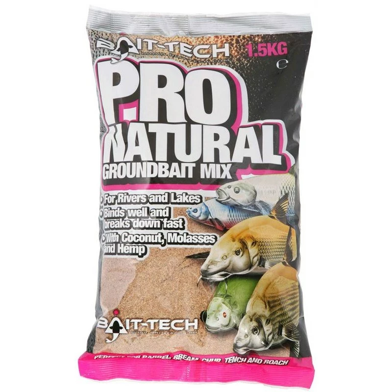 Bait-Tech Pro Natural Groundbait 1.5kg 3 Bait-Tech Pro Natural Groundbait 1.5kg