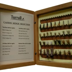Turrall Presentation Fly Set - Caddis/Sedge