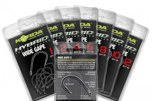 Korda Hybrid Wide Gape Barbed 3 Korda Hybrid Wide Gape Barbed