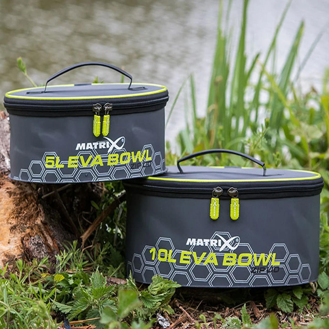 Matrix EVA Zip Lid Groundbait Bowl 3 Matrix EVA Zip Lid Groundbait Bowl