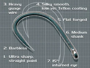 Korda Hybrid Wide Gape Barbless 5 Korda Hybrid Wide Gape Barbless - Image 3