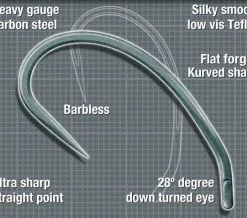 Korda Kurv Shank Barbless -Game Fishing Shop 1265041700 KURVE SHANK B 1