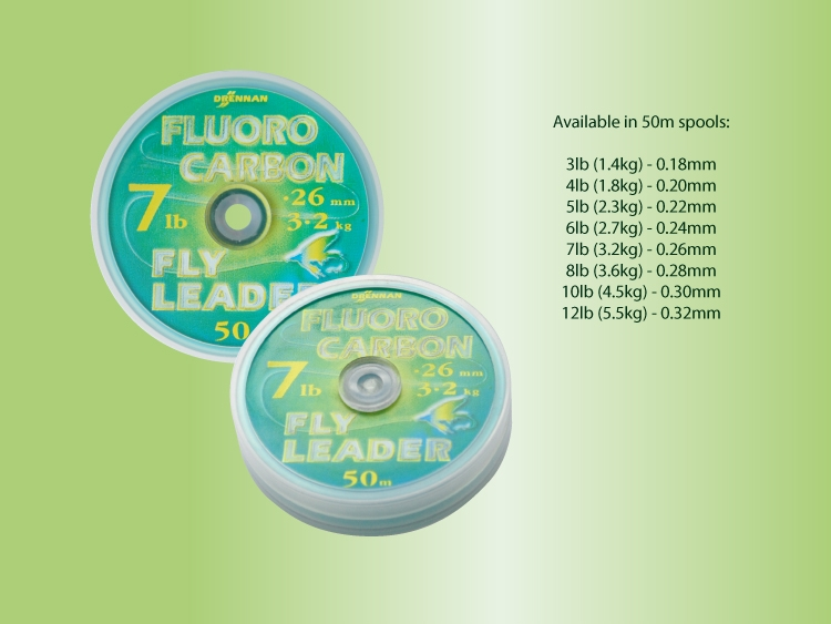 Drennan Fluorocarbon Fly Leader 50m 4 Drennan Fluorocarbon Fly Leader 50m - Image 2