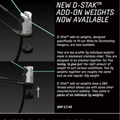 Delkim D-Stak Add-on Weights 10 Delkim D-Stak Add-on Weights -Game Fishing Shop 1316764507 cid image001 png@01CC7847