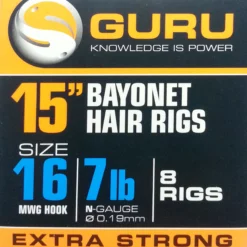 Guru 15inch Ready Rigs With Bayonets
