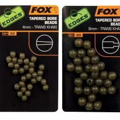 Fox Edges Tapered Bore Beads