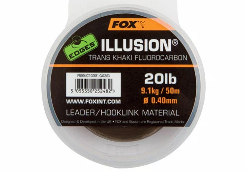 Fox Edges Illusion Leader 50m 3 Fox Edges Illusion Leader 50m
