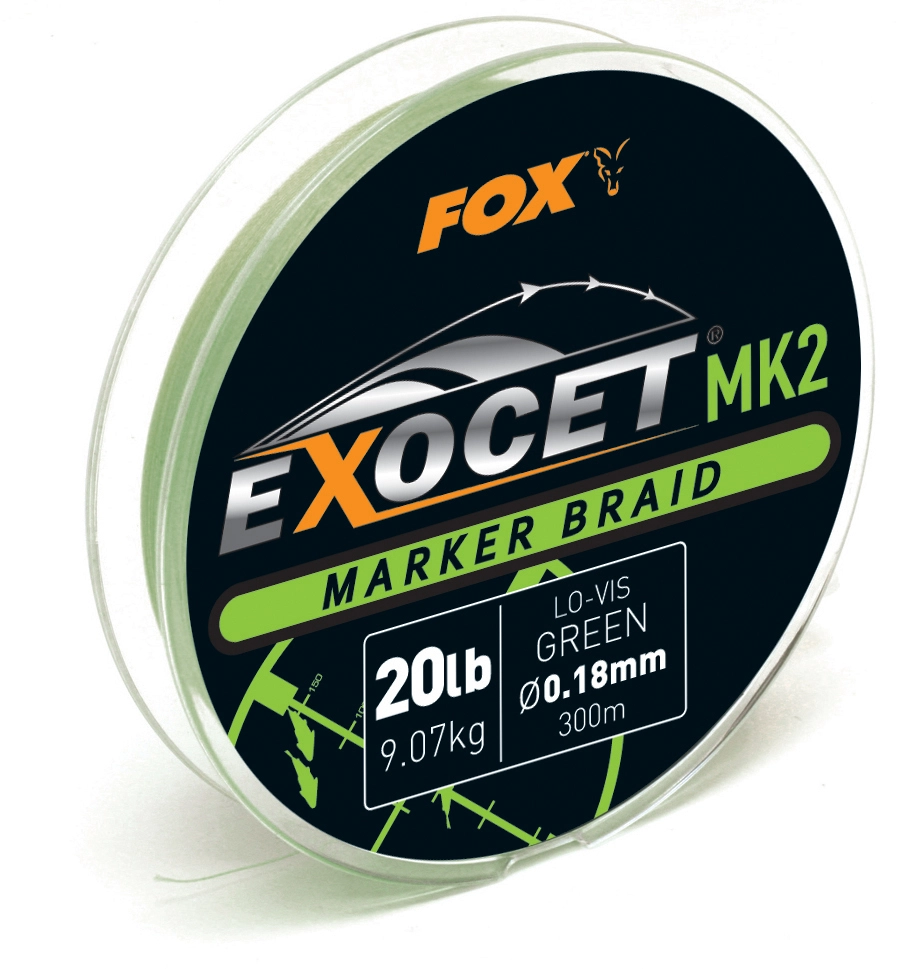 Fox Exocet Mk2 Marker Braid 300m 3 Fox Exocet Mk2 Marker Braid 300m