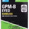 Preston Innovations GPM-B Barbless Eyed Hooks