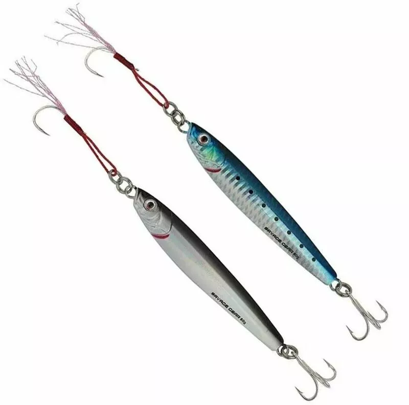 Savage Salt 3D Slim Minnow Jigs 5 Savage Salt 3D Slim Minnow Jigs - Image 3