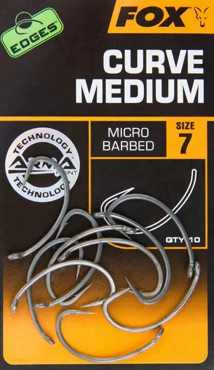 Fox Edges Armapoint Curve Shank Hooks 7 Fox Edges Armapoint Curve Shank Hooks - Image 5