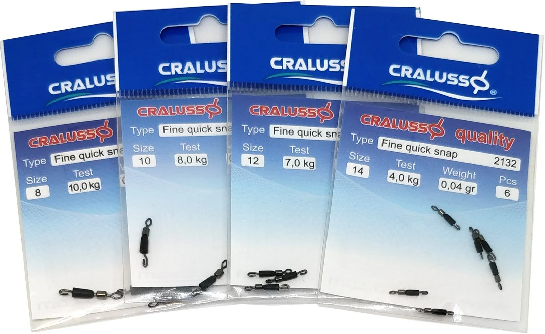 Cralusso Quick Change Swivels 3 Cralusso Quick Change Swivels