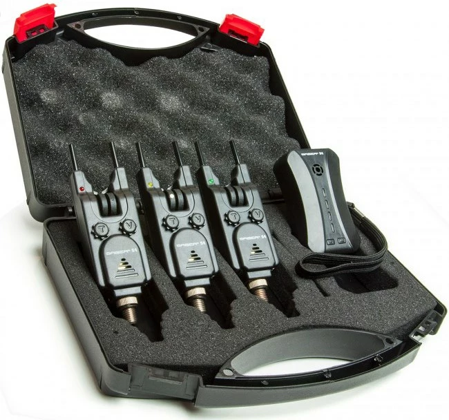 Saber Tackle Saber S4 Wireless 3+1 Bite Alarm Set 3 Saber Tackle Saber S4 Wireless 3+1 Bite Alarm Set