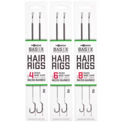 Korda Basix Hair Rigs Wide Gape