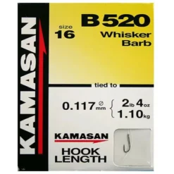 Kamasan Hooks To Nylon B520 Whisker Barbed 8 Kamasan Hooks To Nylon B520 Whisker Barbed -Game Fishing Shop 3yfkkqwm638151580926758598