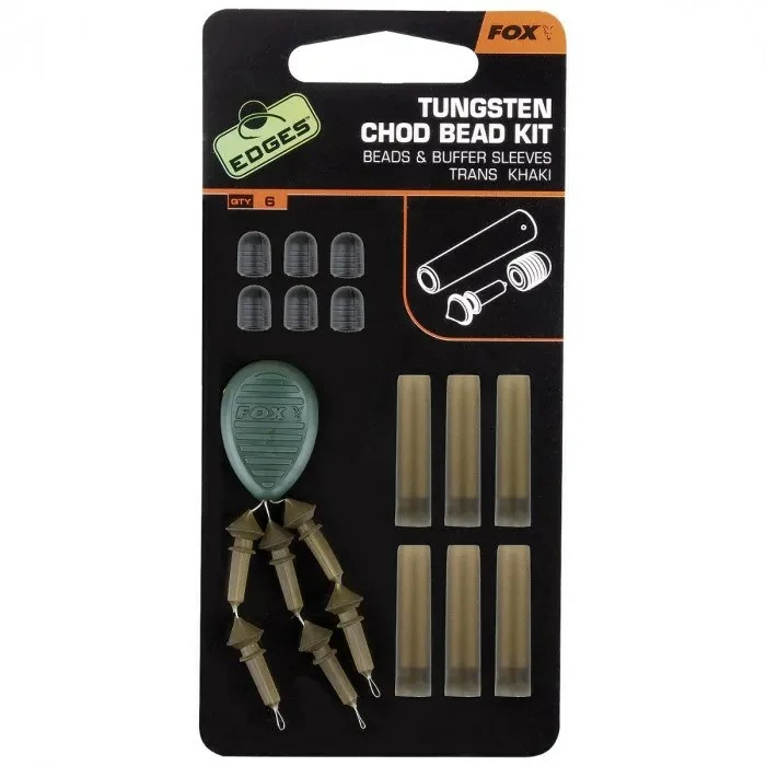 Fox Edges Tungsten Chod Bead Kit 3 Fox Edges Tungsten Chod Bead Kit