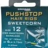 Drennan Pushstop Hair Rigs Sweetcorn