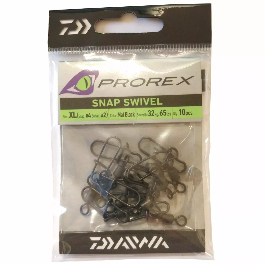 Daiwa Prorex Snap Swivels 4 Daiwa Prorex Snap Swivels - Image 2