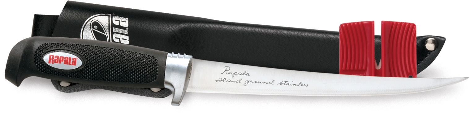 Rapala Soft Grip Fillet Knife 6inch 3 Rapala Soft Grip Fillet Knife 6inch