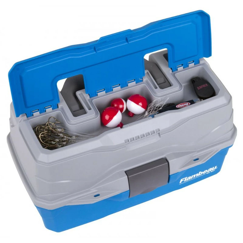 Flambeau Outdoors Flambeau 2 Tray Tackle Box 4 Flambeau Outdoors Flambeau 2 Tray Tackle Box - Image 2
