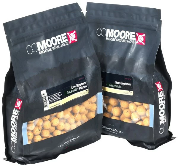 CC Moore Live System Frozen Boilies 15mm 3 CC Moore Live System Frozen Boilies 15mm