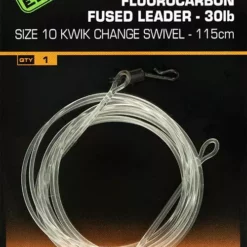 Fox Edges Fluorocarbon Fused Leader Kwik Change Swivel 7 Fox Edges Fluorocarbon Fused Leader Kwik Change Swivel -Game Fishing Shop bc53mkiz636723468622665136