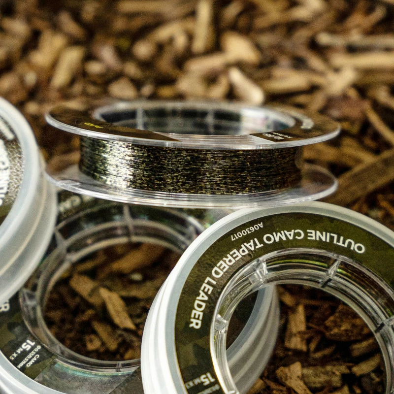 Avid Carp Outline Camo Tapered Leaders 5 Avid Carp Outline Camo Tapered Leaders - Image 3