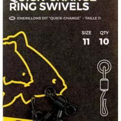 Avid Carp Quick Change Ring Swivels