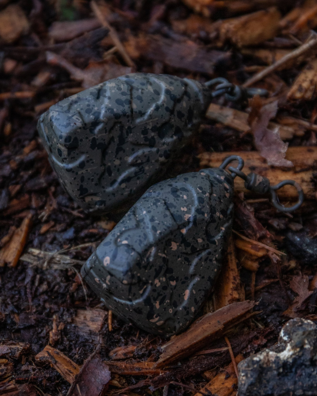 Fox Edges Flat Swivel Pear Leads 4 Fox Edges Flat Swivel Pear Leads - Image 2