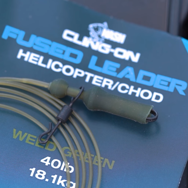 Nash Cling-On Fused Helicopter/Chod Leader 3 Nash Cling-On Fused Helicopter/Chod Leader