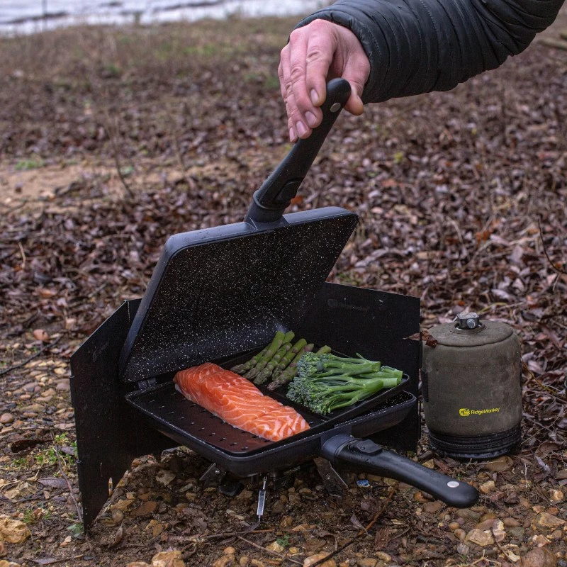 Ridge Monkey Connect Combi & Steamer XXL Granite Edition 3 Ridge Monkey Connect Combi & Steamer XXL Granite Edition