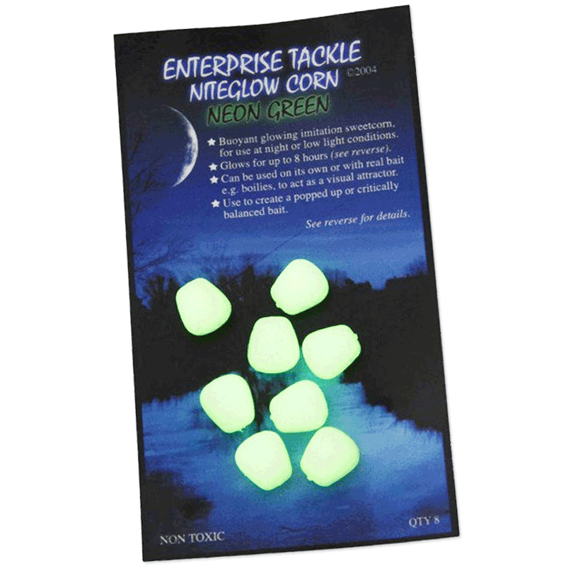 Enterprise Tackle Enterprise Niteglow Corn Neon Green 3 Enterprise Tackle Enterprise Niteglow Corn Neon Green
