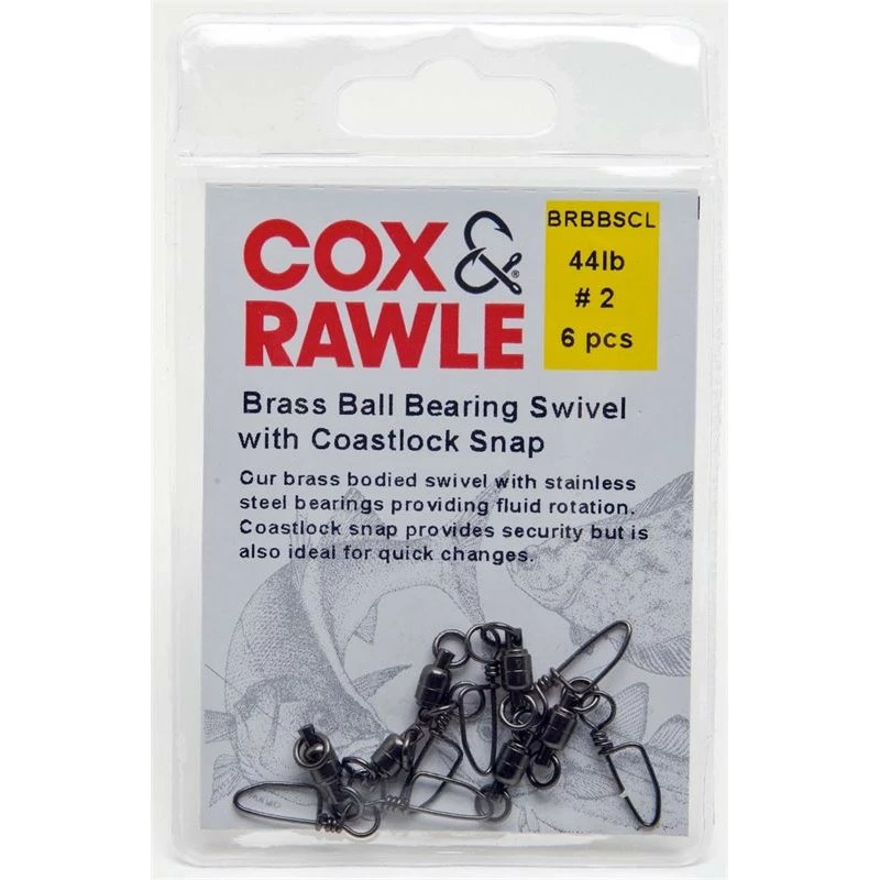Cox & Rawle Ball Bearing Swivel With Coastlock Snap 4 Cox & Rawle Ball Bearing Swivel With Coastlock Snap - Image 2