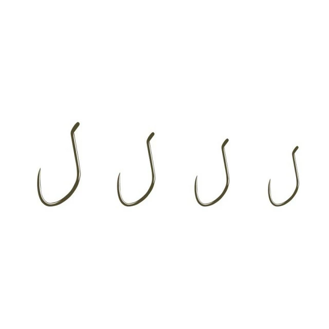 Drennan Hair Riggers Silverfish Barbless Eyed Hooks 4 Drennan Hair Riggers Silverfish Barbless Eyed Hooks - Image 2