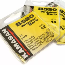 Kamasan B520 Whisker Barbed Spade Hooks