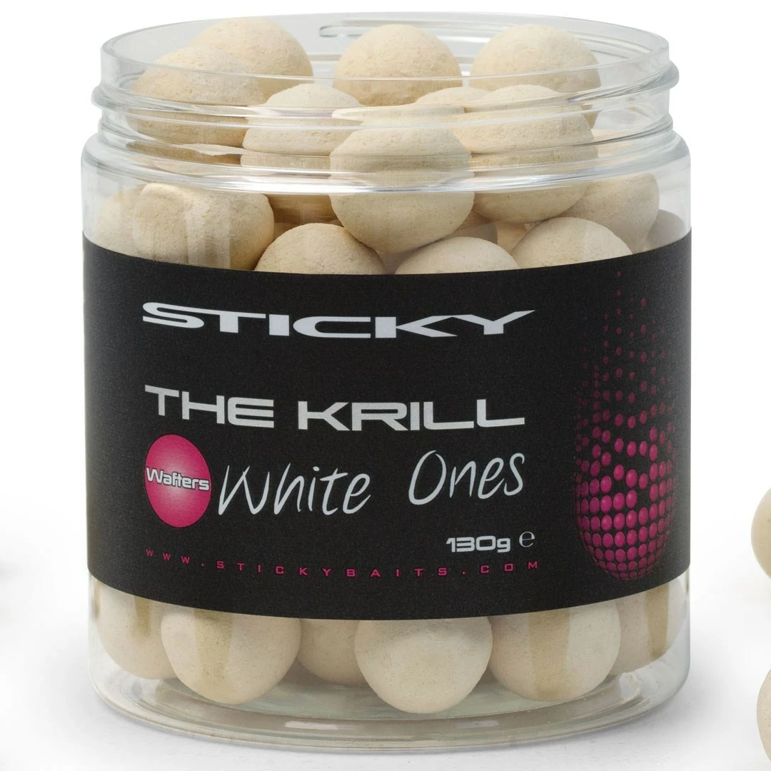 Sticky Baits The Krill White Ones Wafters 3 Sticky Baits The Krill White Ones Wafters
