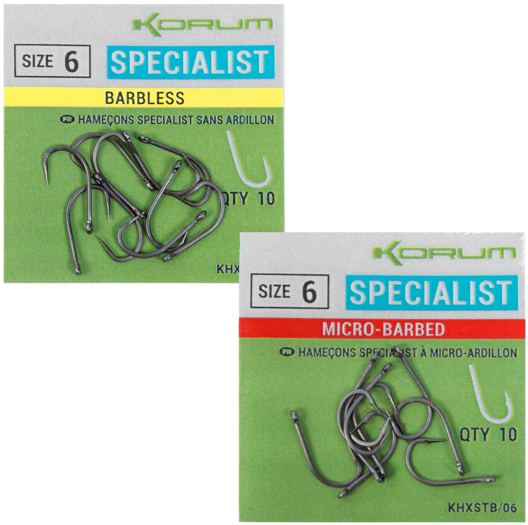Korum Xpert Specialist Hooks 3 Korum Xpert Specialist Hooks
