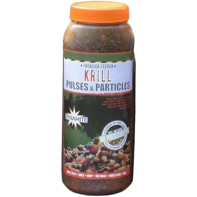 Dynamite Baits Frenzied Krill Pulses & Particles Mix Jar 3 Dynamite Baits Frenzied Krill Pulses & Particles Mix Jar