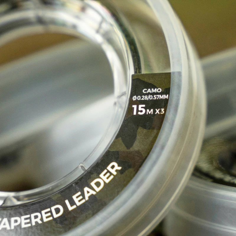 Avid Carp Outline Camo Tapered Leaders 6 Avid Carp Outline Camo Tapered Leaders - Image 4