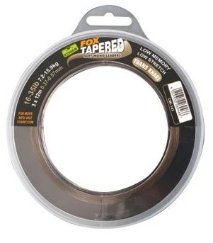 Fox Edges Soft Tapered Leaders 3 Fox Edges Soft Tapered Leaders