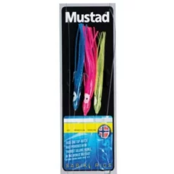 Mustad 3 Coloured Squid Rig