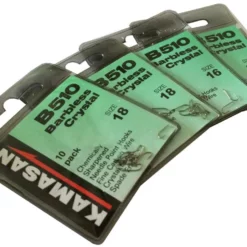 Kamasan B510 Crystal Barbless Spade Hooks