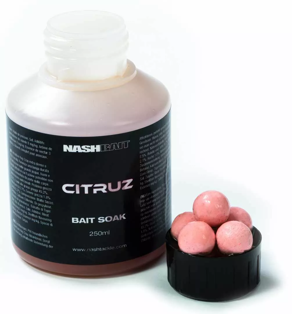 Nash Citruz Liquid Bait Soak 4 Nash Citruz Liquid Bait Soak - Image 2