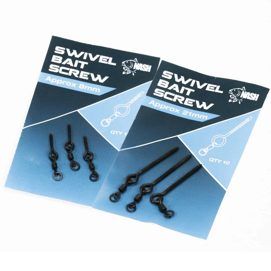 Nash Swivel Bait Screws 3 Nash Swivel Bait Screws