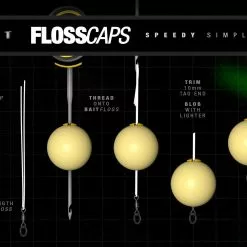 Korda Floss Caps -Game Fishing Shop ivmyp1ou636449582421623083