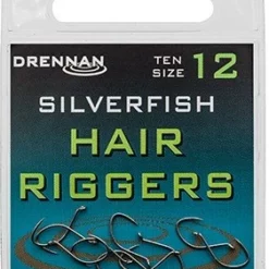 Drennan Hair Riggers Silverfish Barbless Eyed Hooks