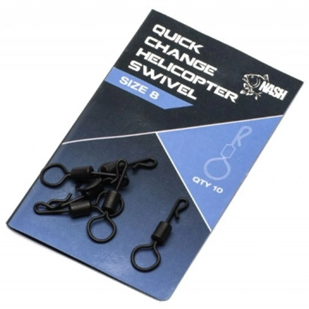Nash Quick Change Helicopter Swivels 3 Nash Quick Change Helicopter Swivels