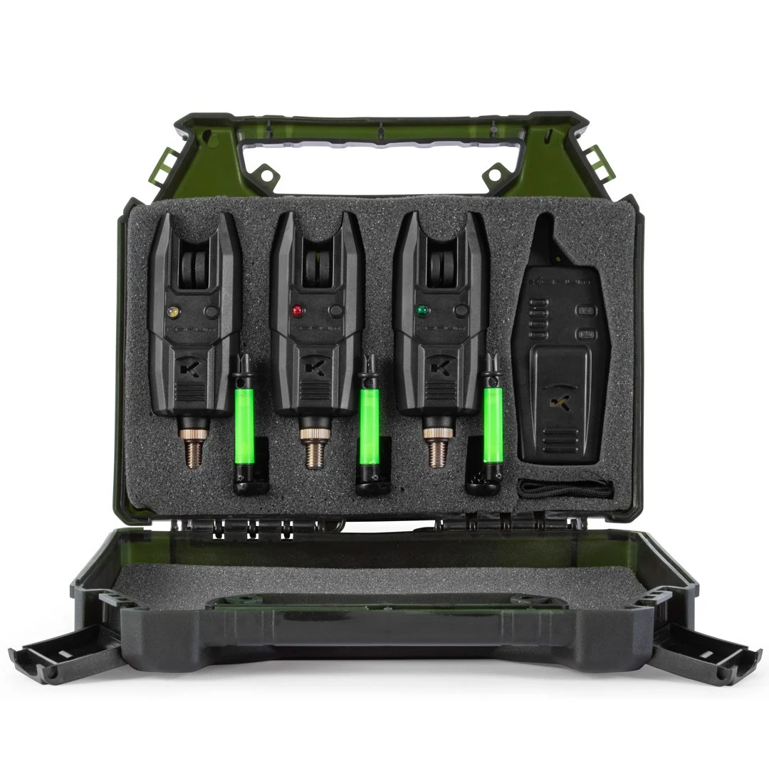 Korum KBI-R 3-Rod Alarm Presentation Set 3 Korum KBI-R 3-Rod Alarm Presentation Set