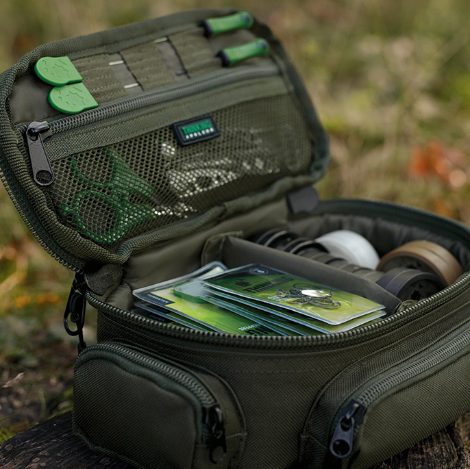 Thinking Anglers Olive Compact Tackle Pouch 4 Thinking Anglers Olive Compact Tackle Pouch - Image 2